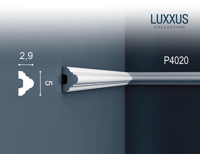 P4020 Orac Luxxus Orac Decor молдинг из полиуретана 50*29*2000 мм
