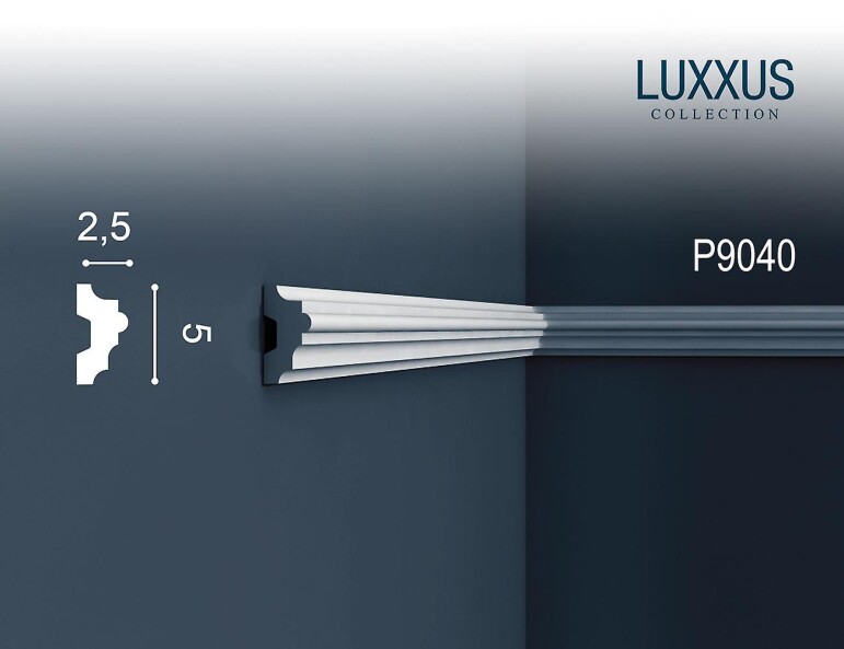 P9040 Orac Luxxus Orac Decor молдинг из полиуретана 50*25*2000 мм