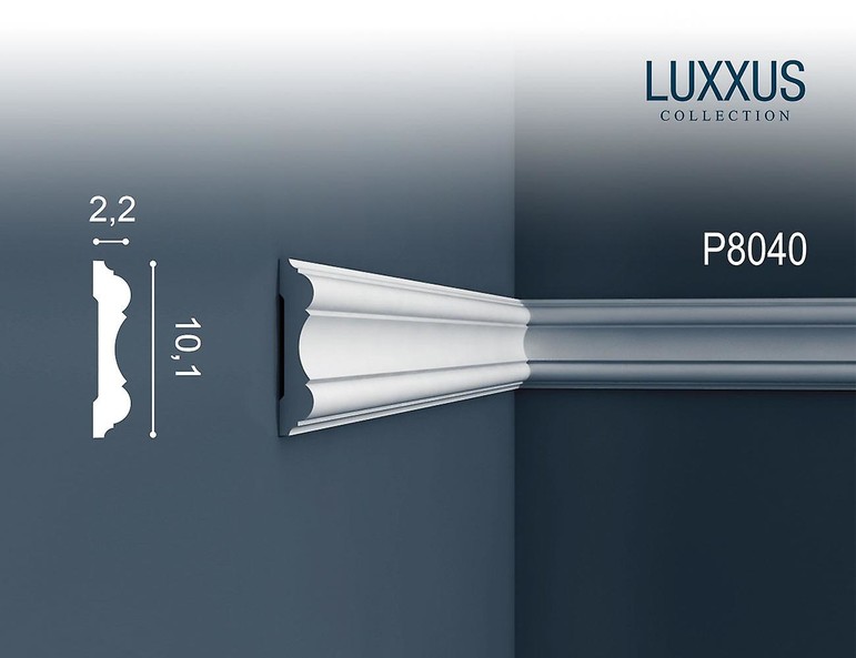 P8040 Orac Luxxus Orac Decor молдинг из полиуретана 101*22*2000 мм