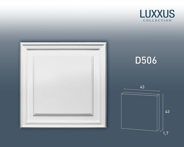 D506 накладная декоративная панель Orac Luxxus Orac Decor
