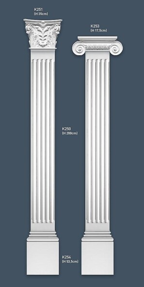 K251 Капитель пилястры Orac Luxxus Orac Decor