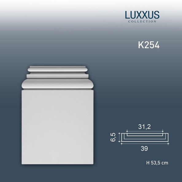 K254 База пилястры Orac Luxxus Orac Decor