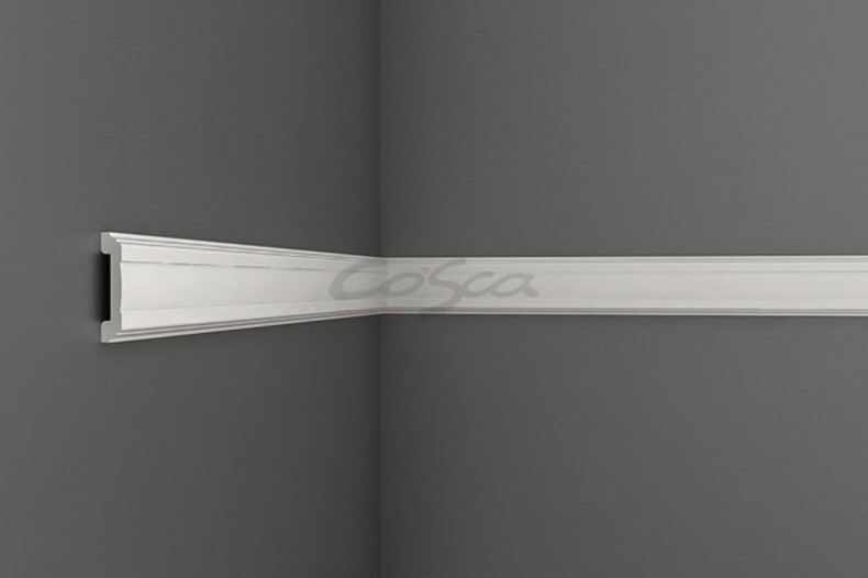 MX007 Cosca молдинг настенный из экополимера 80*16 мм