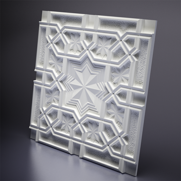 M-0036 Дизайнерская панель 3D из гипса SULTAN Artpole