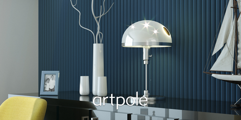 М-0069 ZIGZAG Artpole Дизайнерская панель 3D из гипса